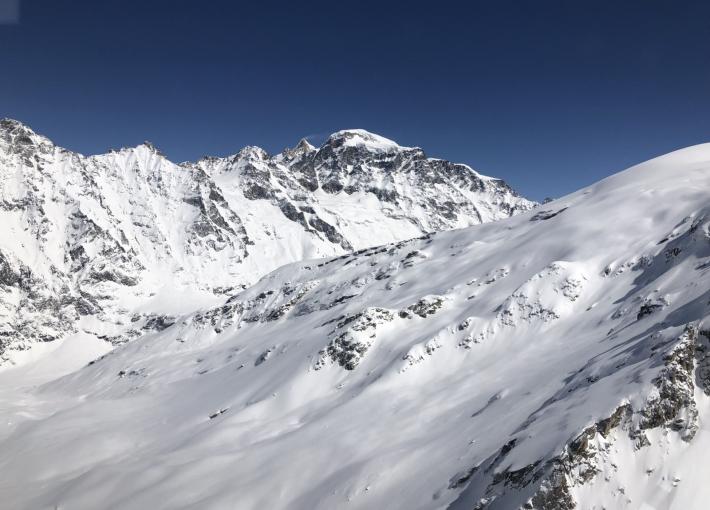 Ski Touring - 6000 Meter Peak